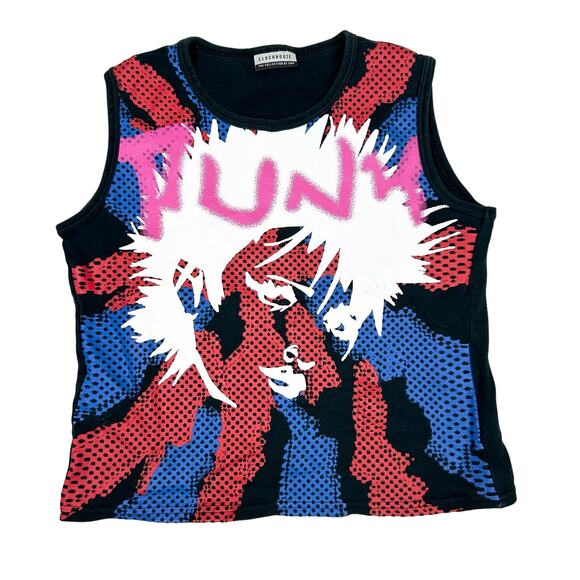 Euro vintage punk top	RARE size M - Picture 1 of 6